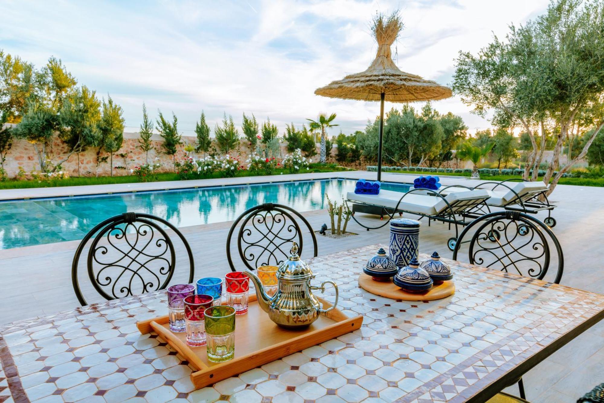 Villa Isaac Et Seghir , Casa Lila Gardens Piscine Chauffee Essaouira Buitenkant foto